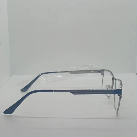 NWT MEN'S STUDIO 42 EYEGLASS FRAMES 8557 GREY - Picture 3 of 4